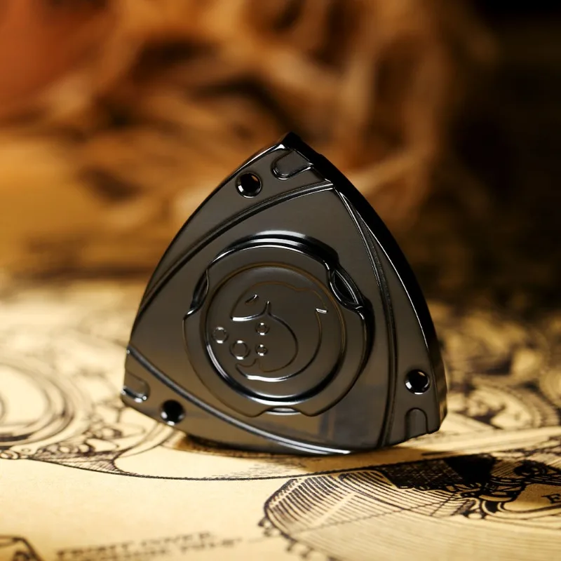 Flying Fish EDC 2e generatie roestvrijstalen mechanische roterende fidget spinner decompressiespeelgoed