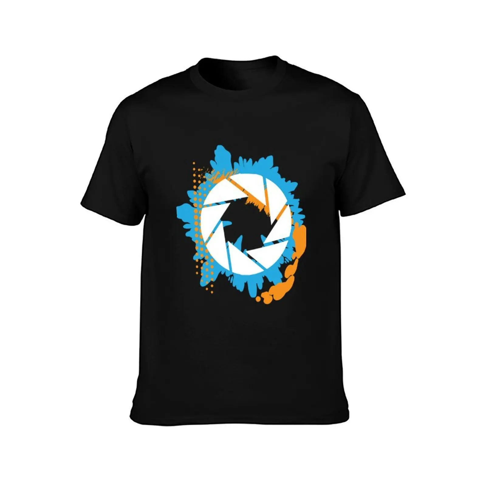 Portal Abstract Aperture T-Shirt t shirts for man cotton T-Shirt