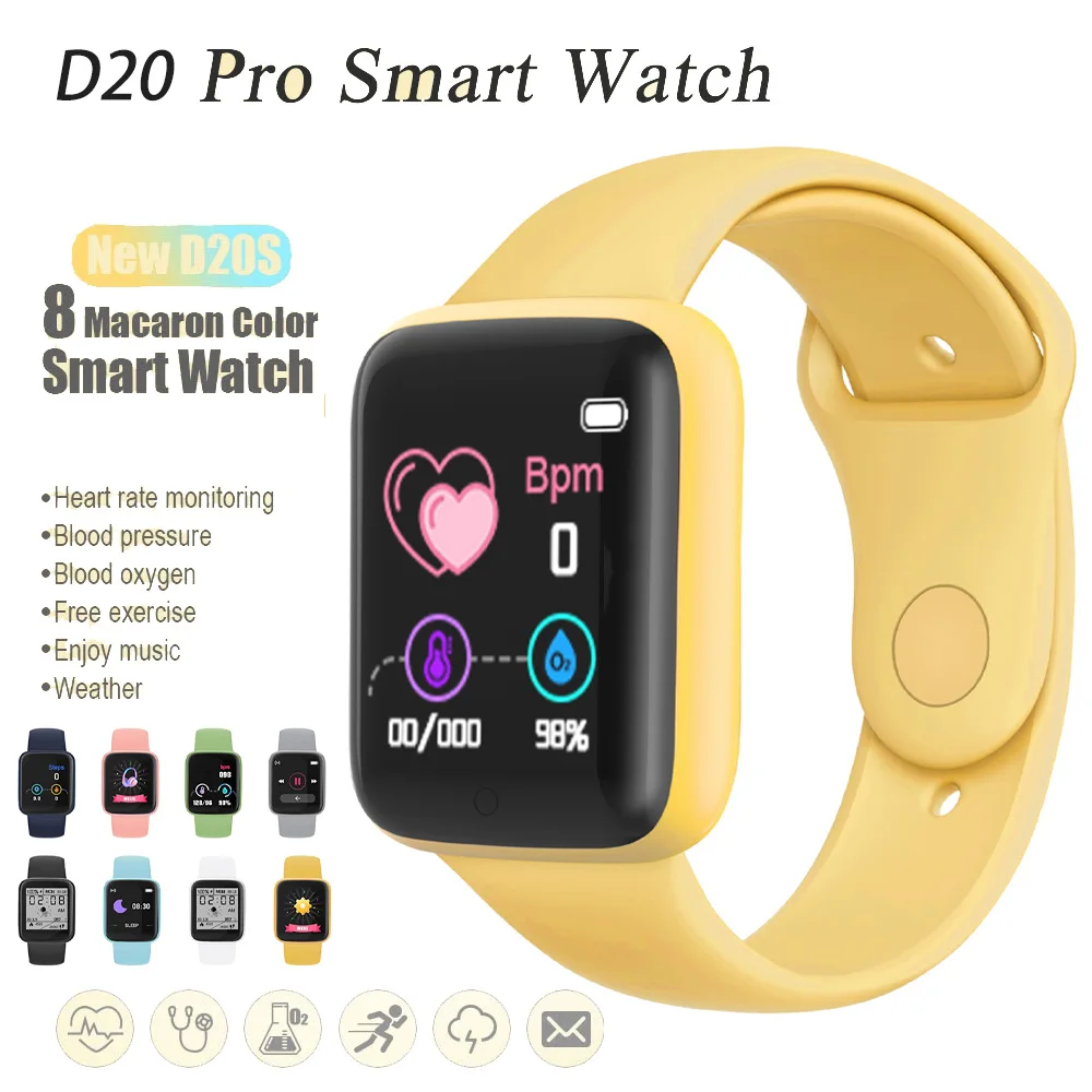 Kids Smart Watches Girls Boys Children Men Women Sport Heart Rate Blood Pressure Bracelet Kids Watch for 8-18Year Old Relojes