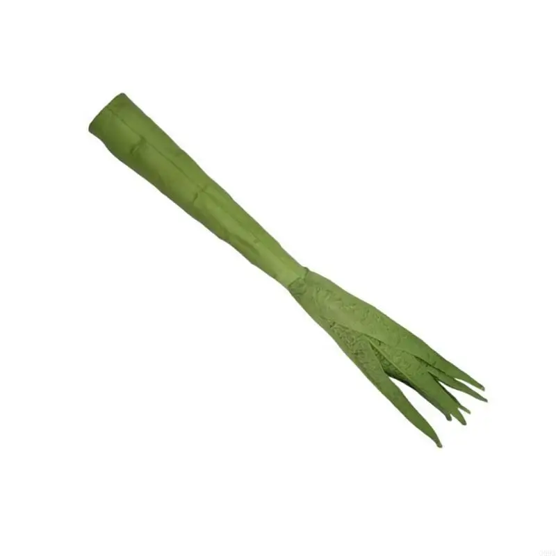 G99A نموذج الخضروات البلاستيكية Celtuce الاصطناعي للديكور المنزل حفلة صور الدعائم فو زخرفة الطعام الجدول المركزية