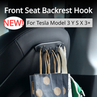 Seat Backrest Hook for Tesla Model 3/Y/S/X/3+ Highland Model Y Launch 2025 Front Seat Hanger ABS Storage Rack Car Accessories