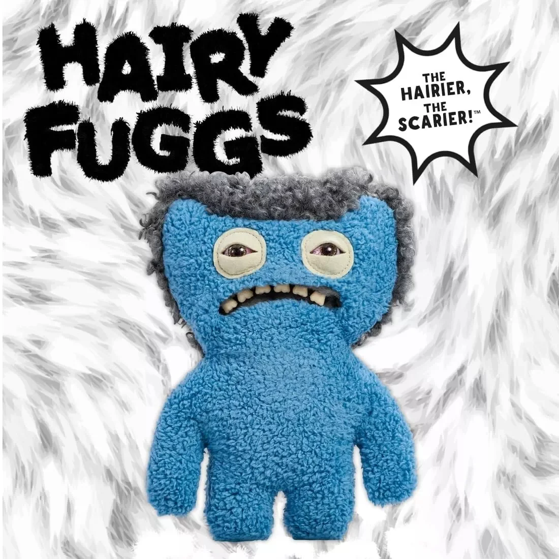 Fuggler ألعاب من القطيفة القبيحة الأسنان الوحش الأصلي Fuggs واسعة العينين غريب الأطوار المزعج المشبوه الثعلب محشوة Fuggler Peluche الدمى 23 سنتيمتر #4