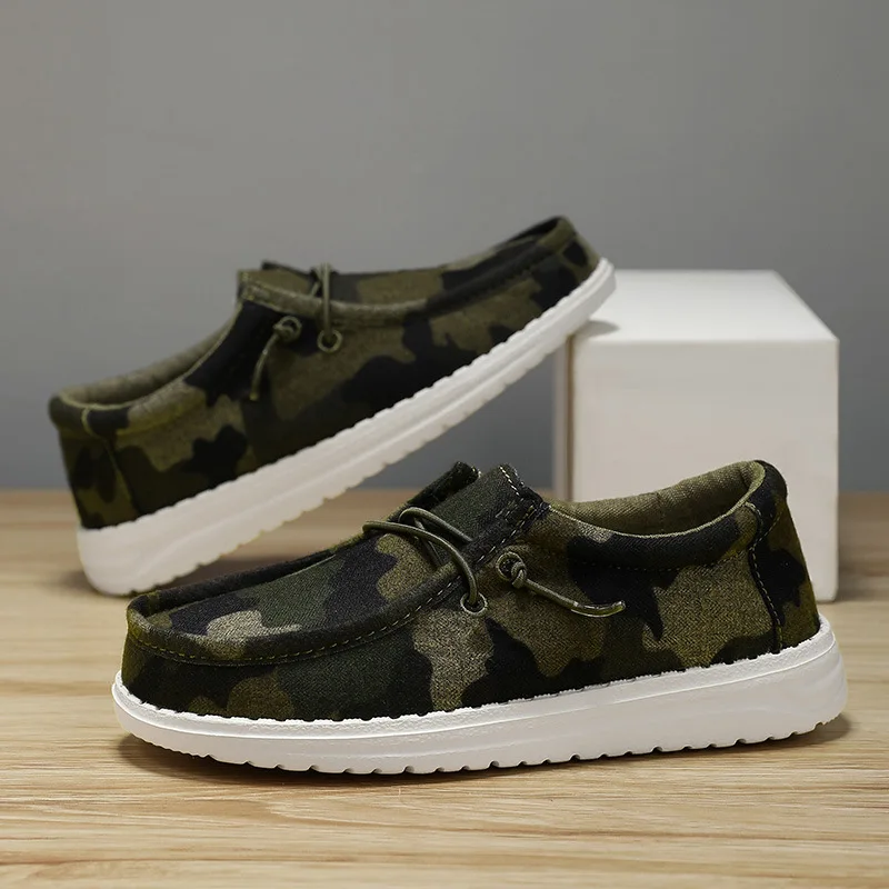 

Camouflage Pattern Women's Flat Shoes - Comfortable and Stylish Casual Shoes for Ladies - Perfect for Walking, Daily Use, and Ou