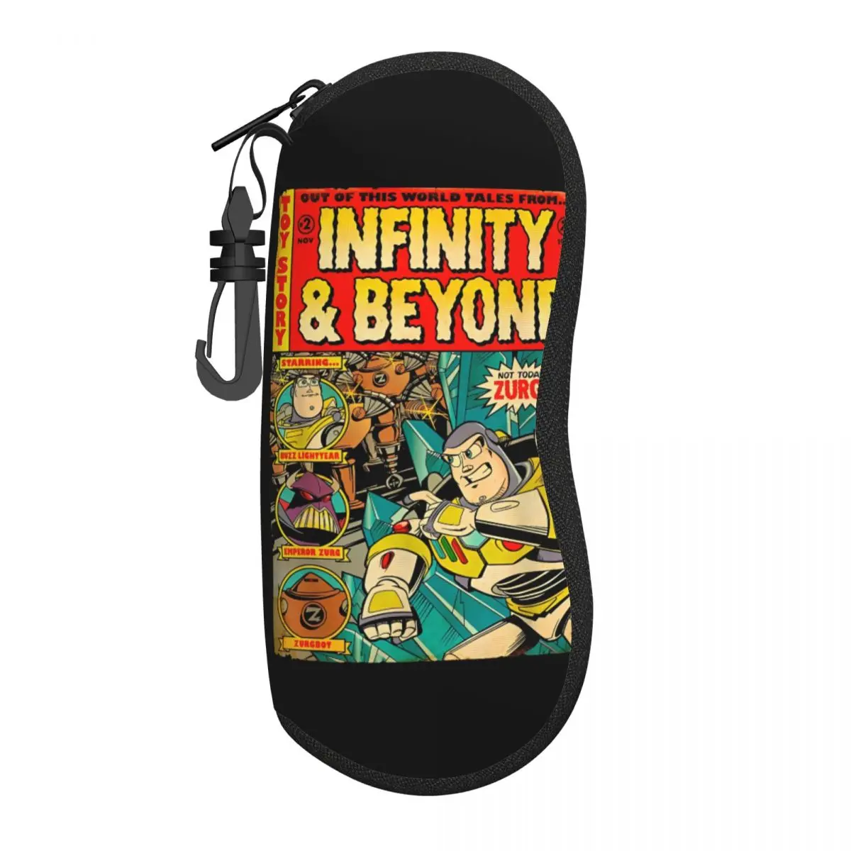 Toy Story Buzz Lightyear Retro Comic Glasses Case Unisex Lightweight Glasses Storage Box Vintage Sunglasses Box