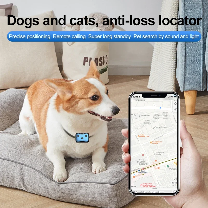 Dog activity anti-lost electric detection  smart real time mini cat 4g gps locator