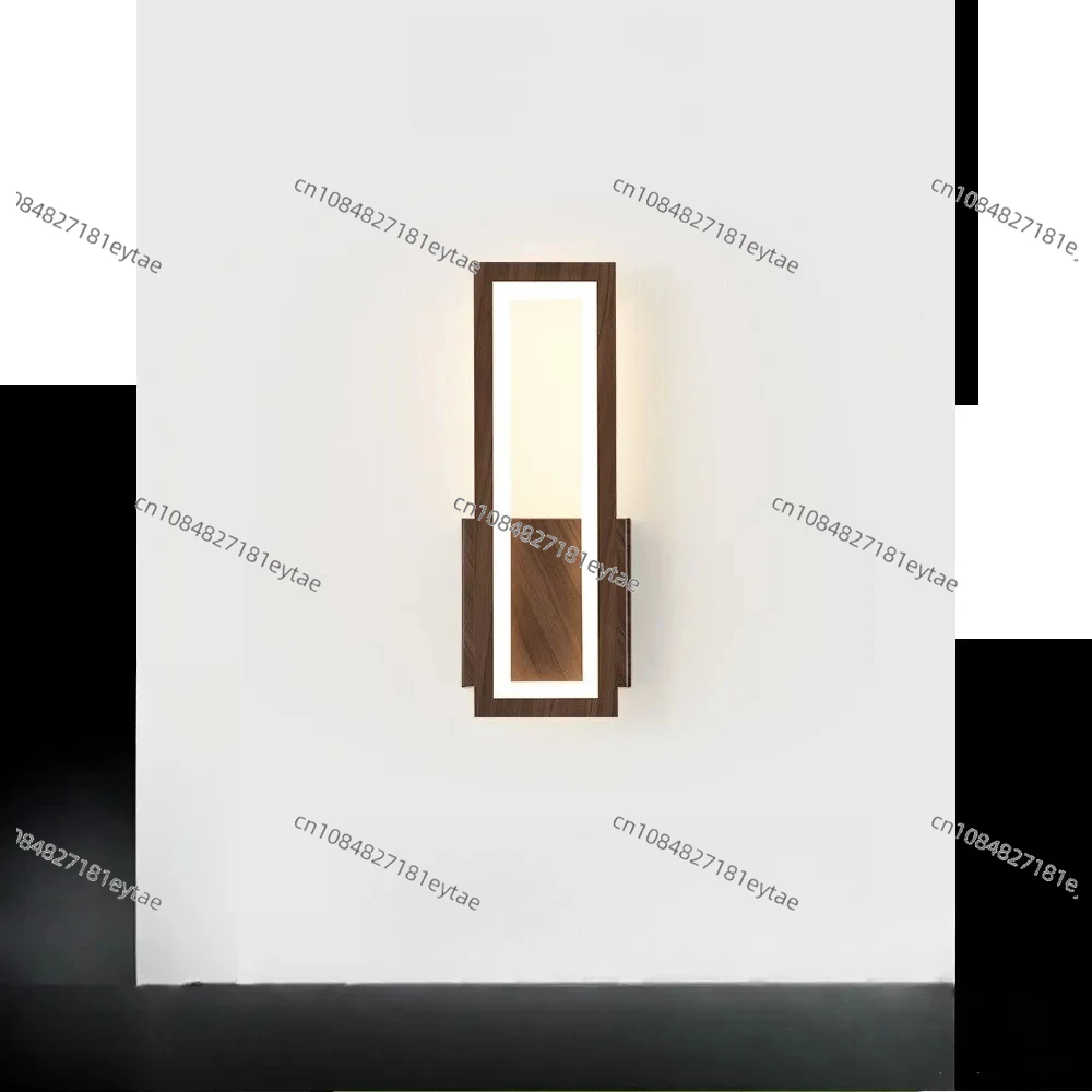 

Bedroom bedside lamp medium antique walnut simple stairs living room sofa background wall aisle corridor wall