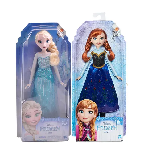 Frost 2 Disney Prinsessdockor Leksaksset Elsa Prinsessan Anna Docka Flickor Actionfigurmodell Dockor Leksak Barn Födelsedagspresent Leksak 12 best sales Elsa-docka - №11