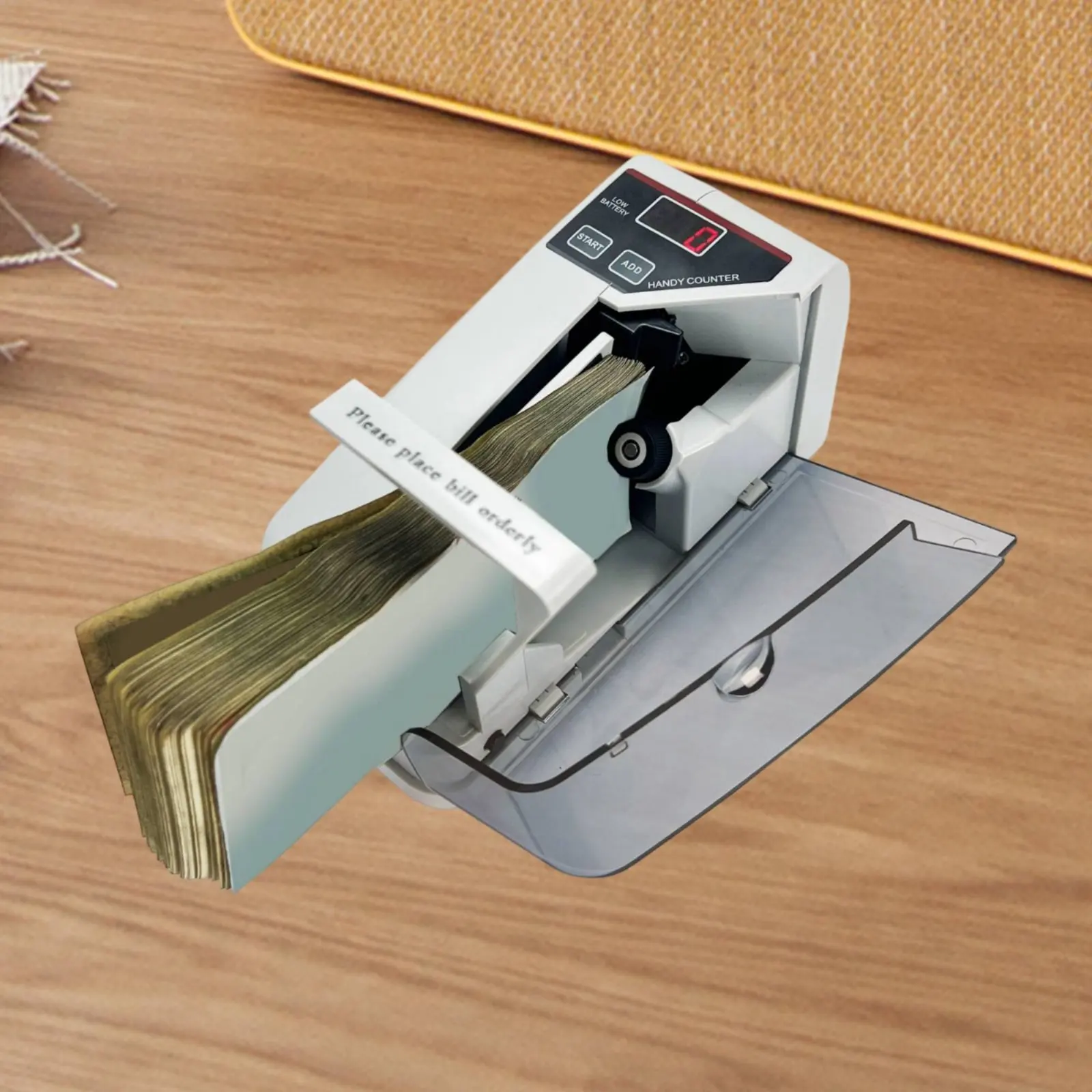 Image 6: Compteur de billets compact et portable, machine à compter les billets de banque, machine à compter les devises multi-monnaies pour les caissiers