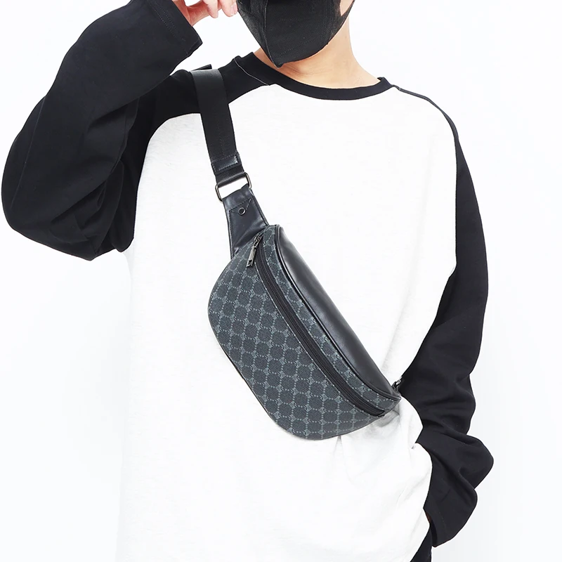Riñonera multifunción para hombre, bolso de cintura para deportes, correr, viaje corto, pecho