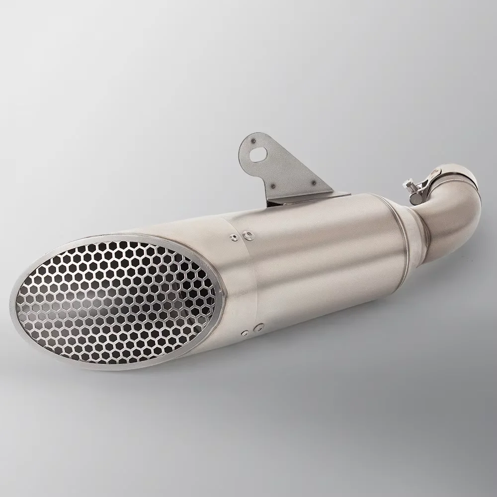 

Slip On For YAMAHA YZF R3 Motorcycle Exhaust Escape Middle Tail Link Pipe Muffler With Net Connect Original Header Tube