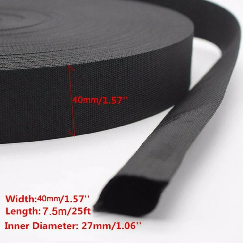 7.5M Heat-resistant Flame Retardant Tape Nylon Protective Sleeve Sheath Cable Cover For Welding Tig Torch Hose Wiring Protection