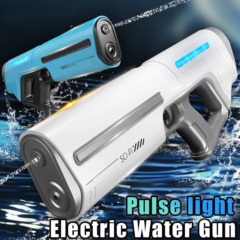

Electric Automatic Water Storage Gun Toys Portable Children Summer Beach Outdoor Fight Fantasy Spray Gun Toys Boy Kid Adult Game