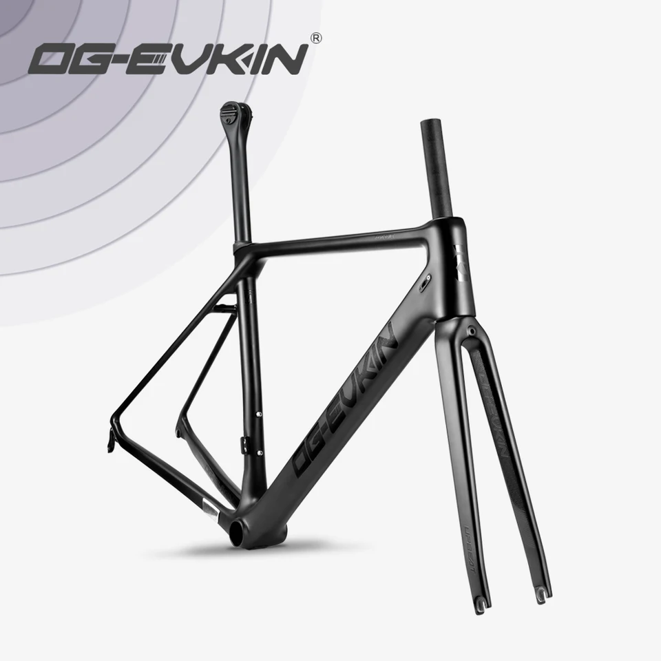 OG-EVKIN CF-025-V カーボンロードフレーム ブラック BB86 700C