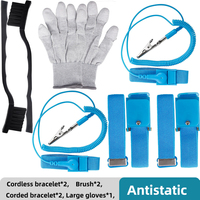 Phone Repair Tools Adjustable Anti Static Bracelet Electrostatic ESD Discharge Cable Reusable Wrist Band Strap Cordless Suit
