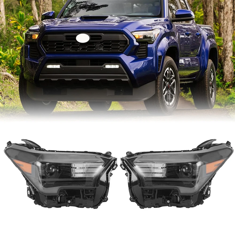 

High Quality Car Accessories Right Left LED Headlight For 2024 2025 Toyota TACOMA TRDLED Headlights High-end Full LED