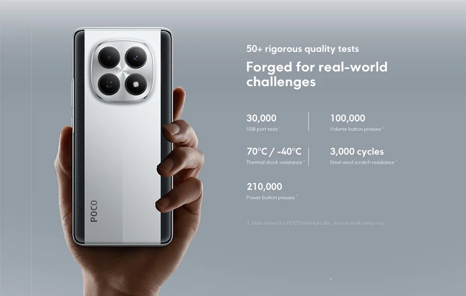 Global version POCO M8 Snapdragon® 6 Gen3 NFC 6.77" Flow AMOLED display 50MP main camera smartphone 45W turbo charging 5520mAh