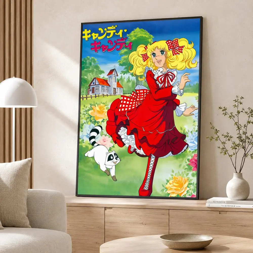 Anime Candy Candy Poster Poster Wall Sticker Waterproof Self Adhesive HD Art  Bedroom Bar Decor