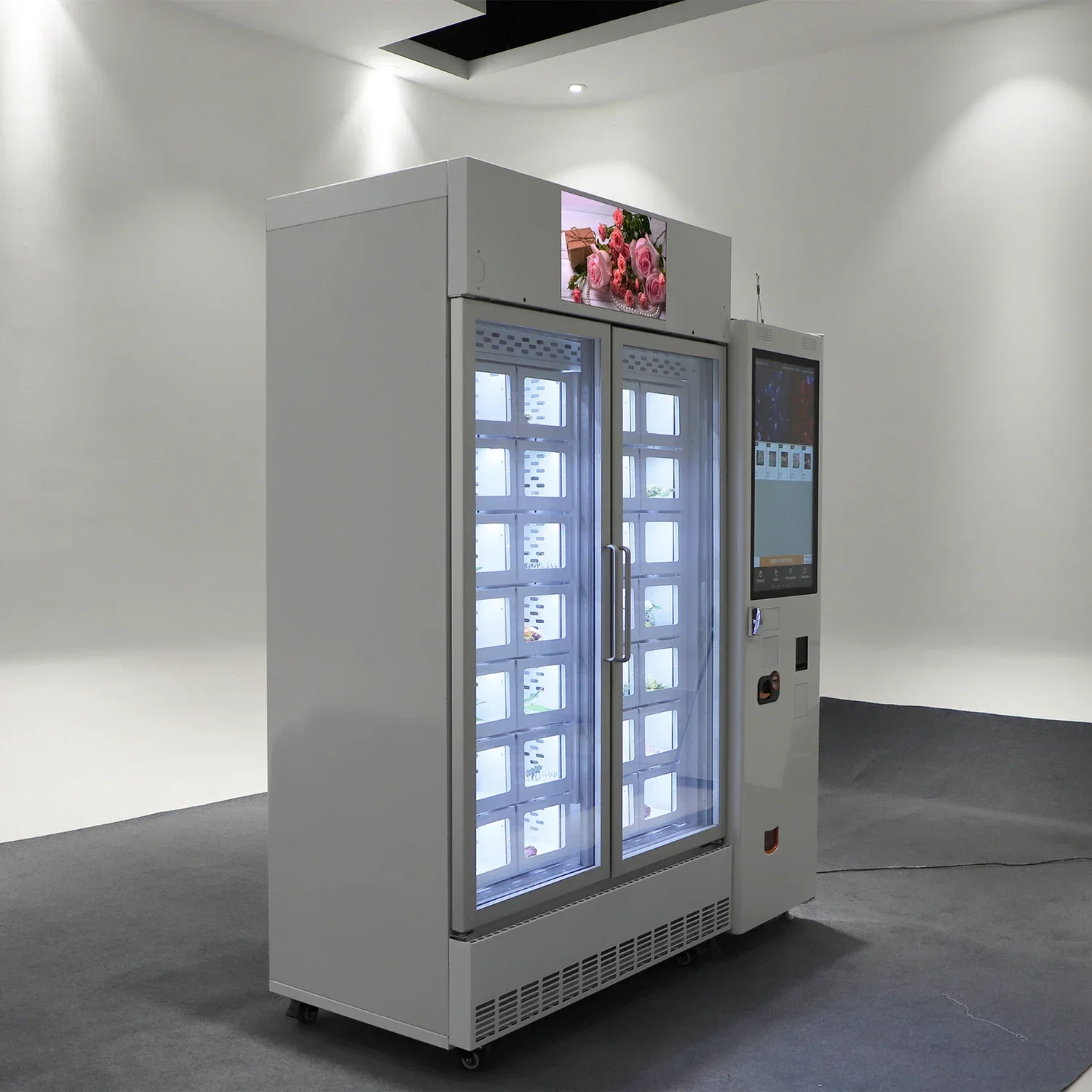 Newest Best-selling Touch Screen Flower Vending Machine