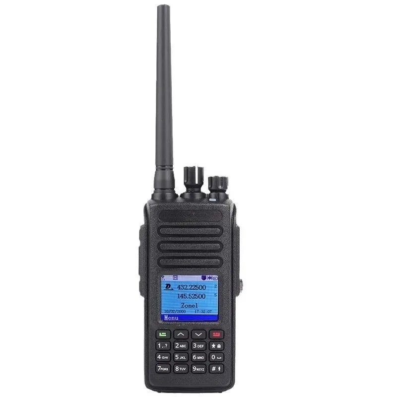 

MD-UV390 PLUS digital walkie-talkie DMR high power 10W encryption AES256 waterproof GPS