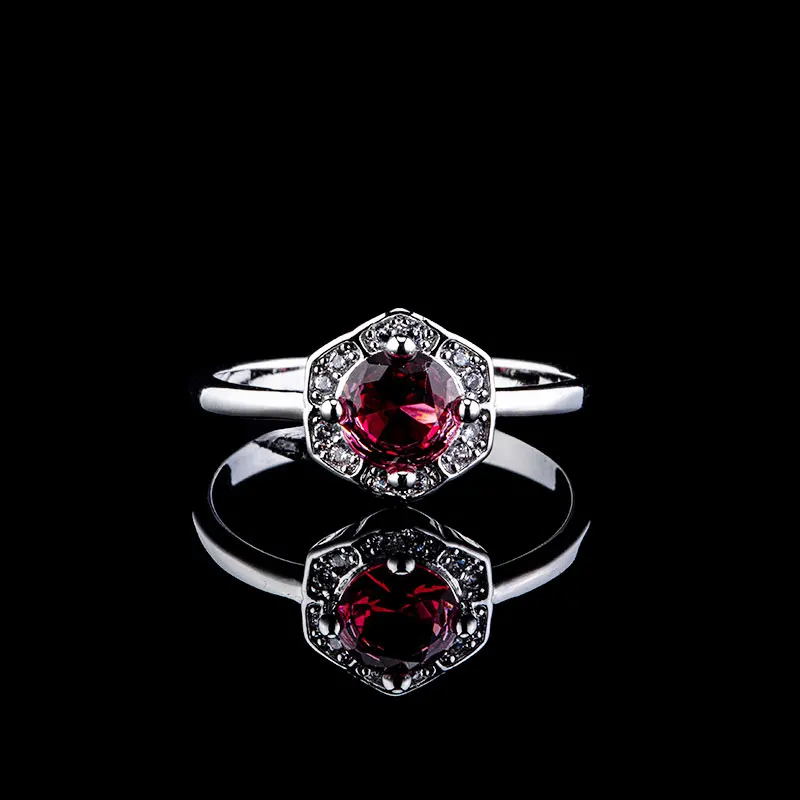 Women's Ruby Wedding Ring Oval Egg Shaped Gemstone 925 Sterling Silver Engagement Fine Jewelry