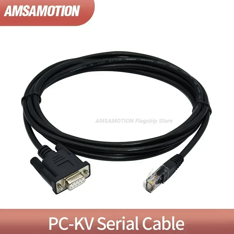 PC-KV RS232 Serial Cable Suitable For Keyence KV KZ Series PLC Programming Cable USB-KZ RS232 PC-KZ