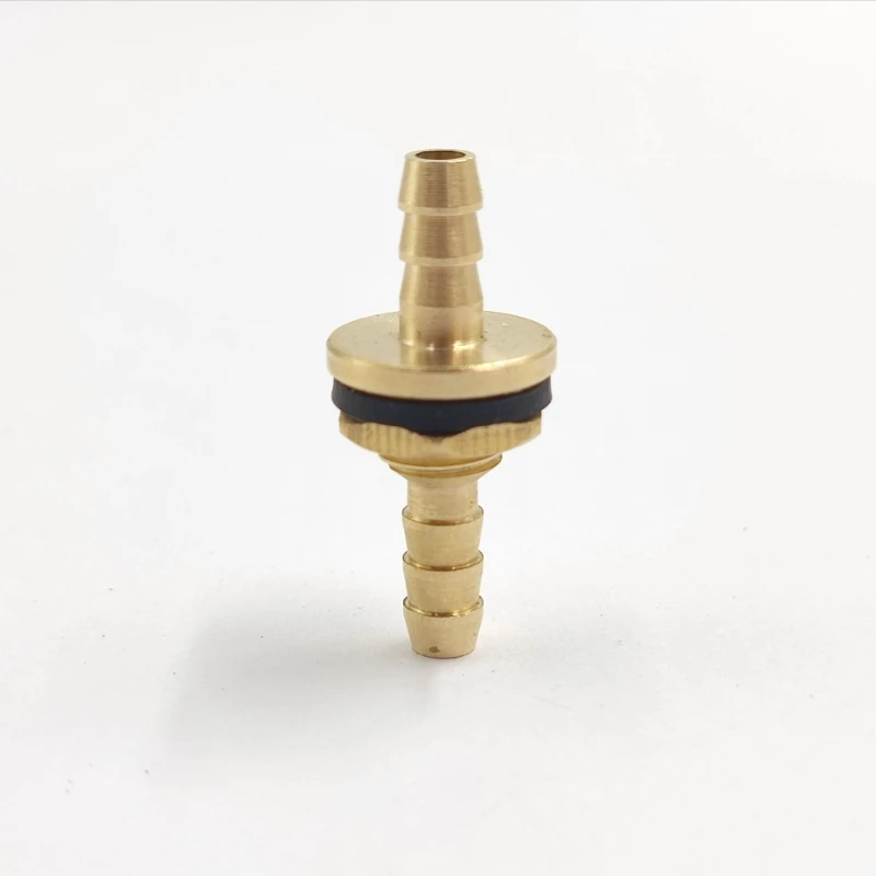 Boquilla de tanque de combustible de cobre/tubo de conexión de salida, tanque de combustible transparente, piezas DIY para modelo RC