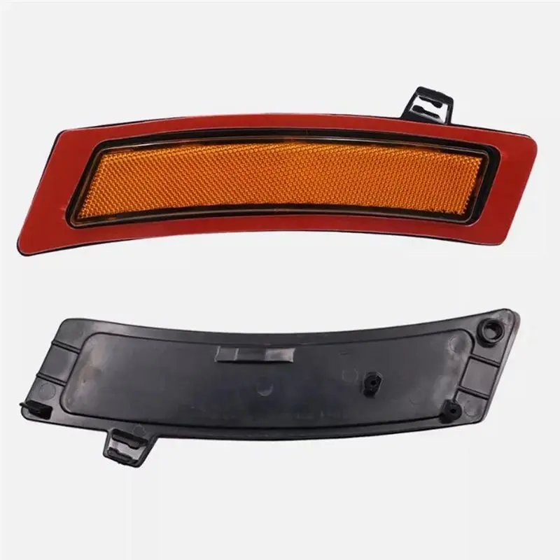 Amber Lens Front Bumper Side Marker Reflector Lamps For BMW E70 X5 LCI 2011-2013- Part Numbers 63147274432, 63147274433-X67A