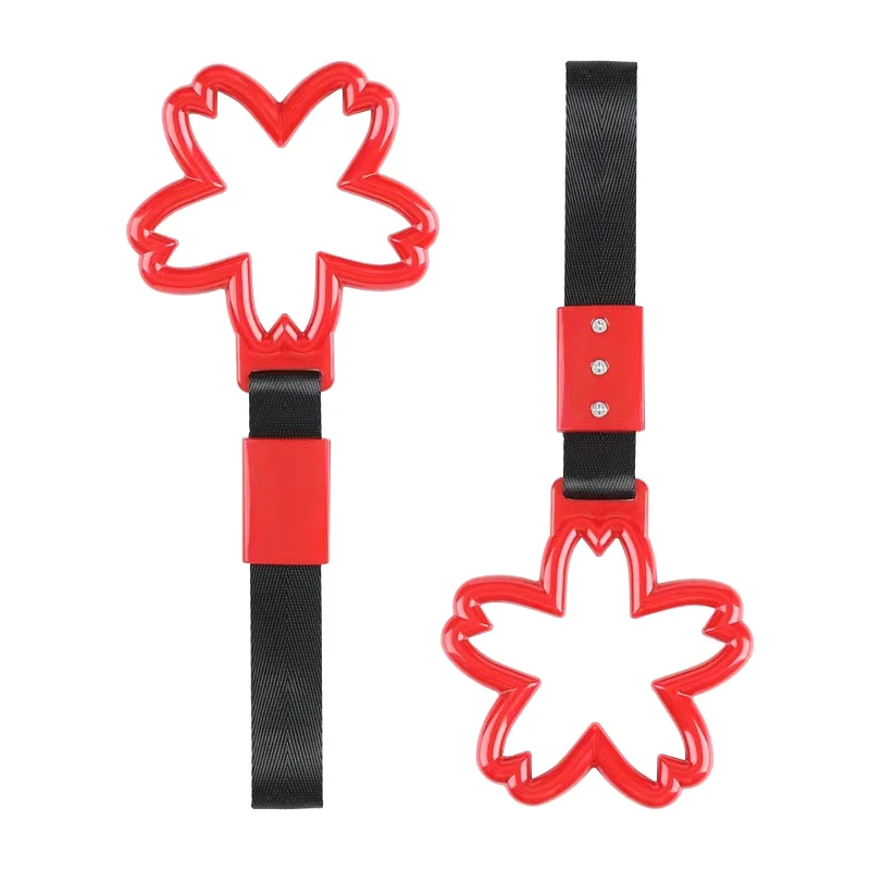 Colorful Car Tow Strap Train Bus Handle Hand Strap Styling Drift Charm Strap Accessories