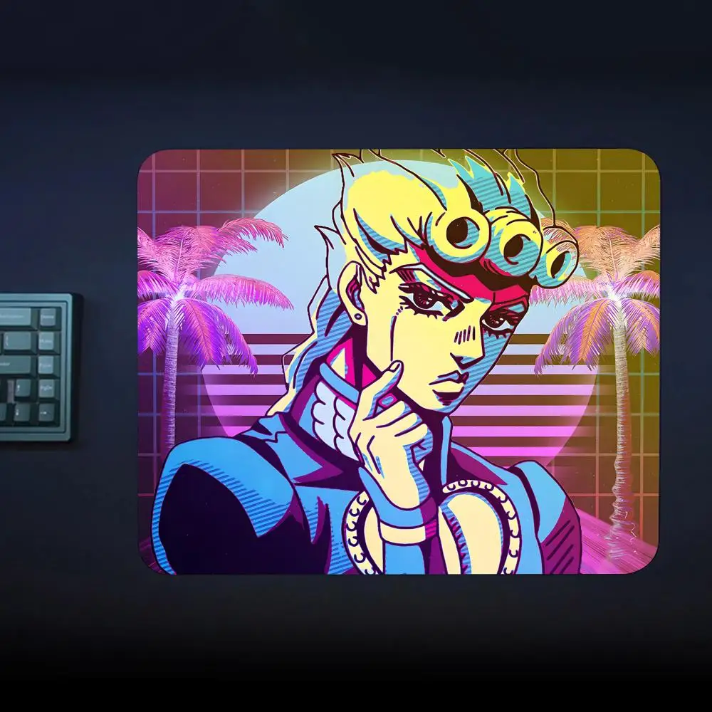لوحة ماوس للمغامرة الغريبة من جوجو، أجهزة الكمبيوتر المحمولة للألعاب، لوحة ماوس، سجادة لوحة المفاتيح، واقي مكتب، وسادات ماوس كرتونية أنيمي #6
