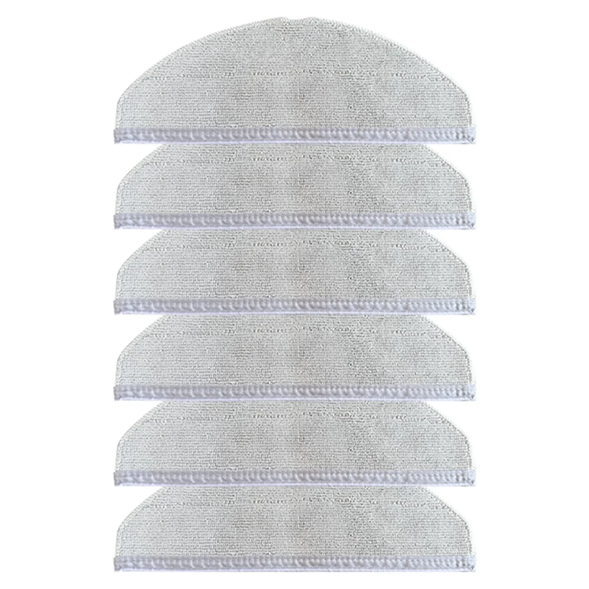 6PCS Mop Cloth for Eufy L60 /L50 Series Robot Vacuum Cleaner Replacement Spare Parts Washable Mop Pad_A66K