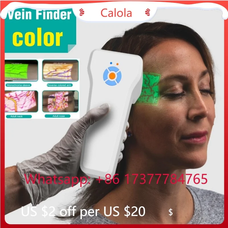 Rechargeable Handheld Vein Finder Near-Infrared Vessel Locator for IV Nursing Aid