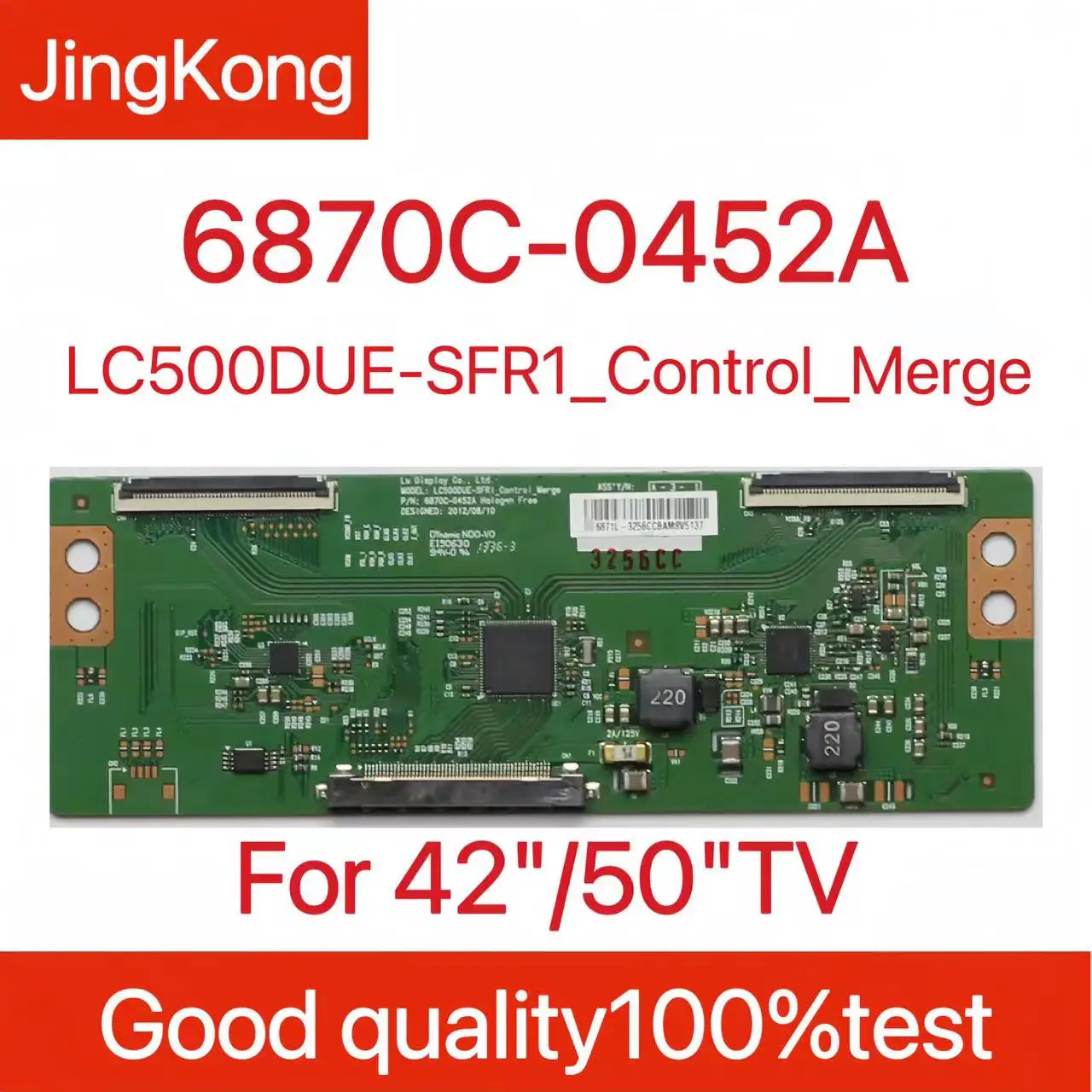 6870C-0452A 0451 Logic Board 6870C 0452A LC500DUE-SFR1_Control_Merge LCD TV Board for Original Logic T-con Board Card