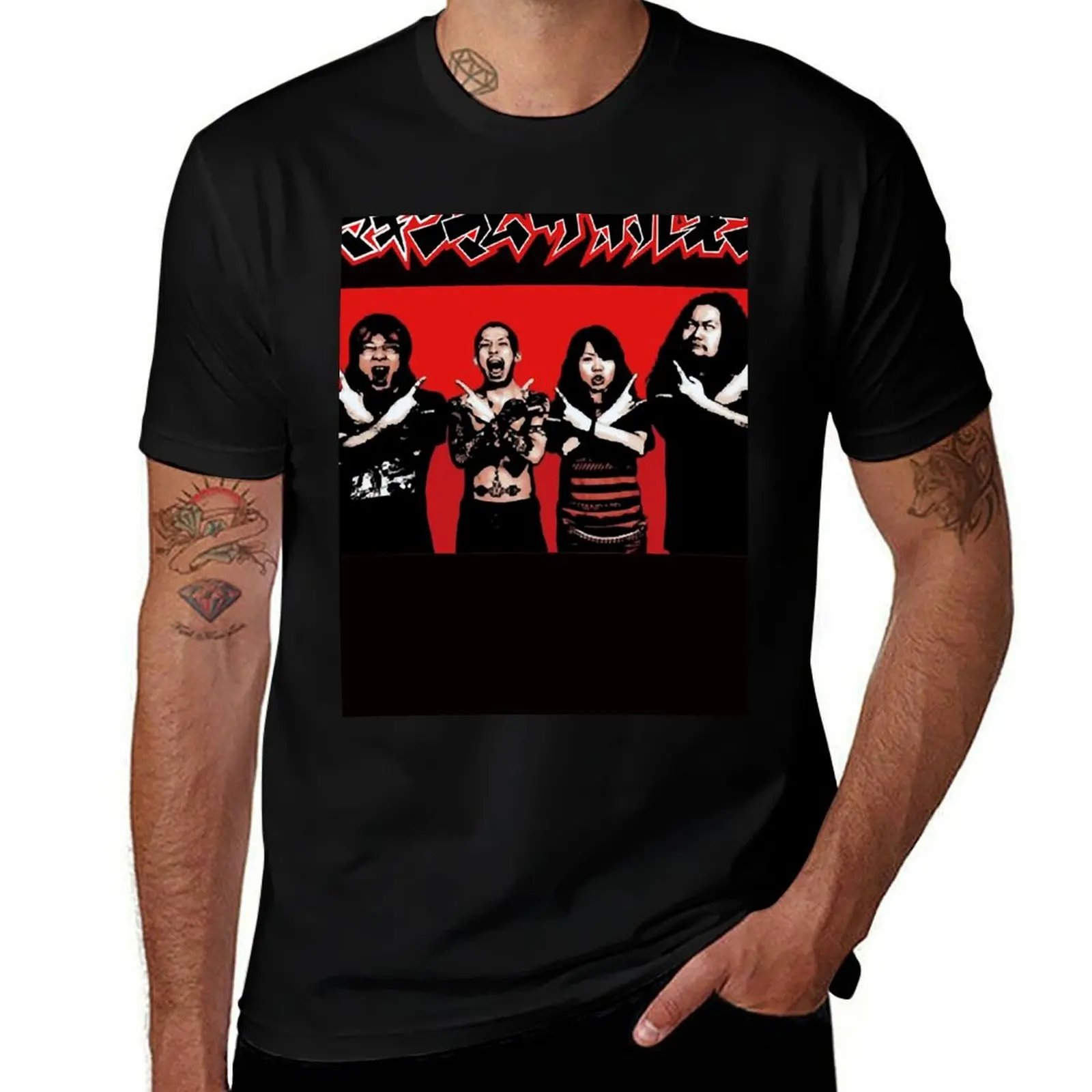 Maximum the Hormone Essential T-Shirt Trendy Print Short Sleeve T-Shirt