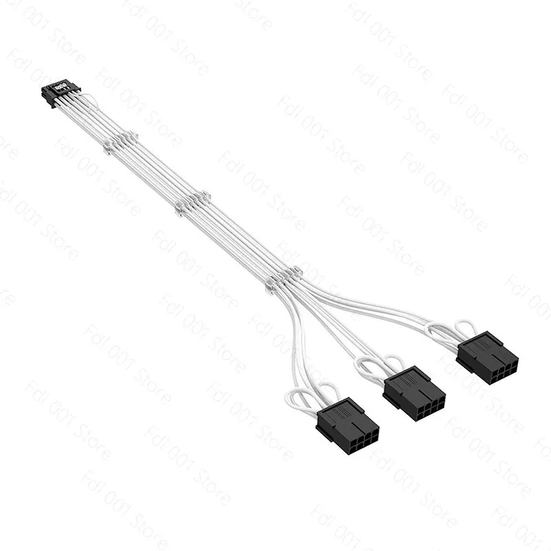 ATX 3.0 PCIE 5.0 Power Extension Cable, 3x8 Pin to 12+4 Pin 16 Pin for GPU