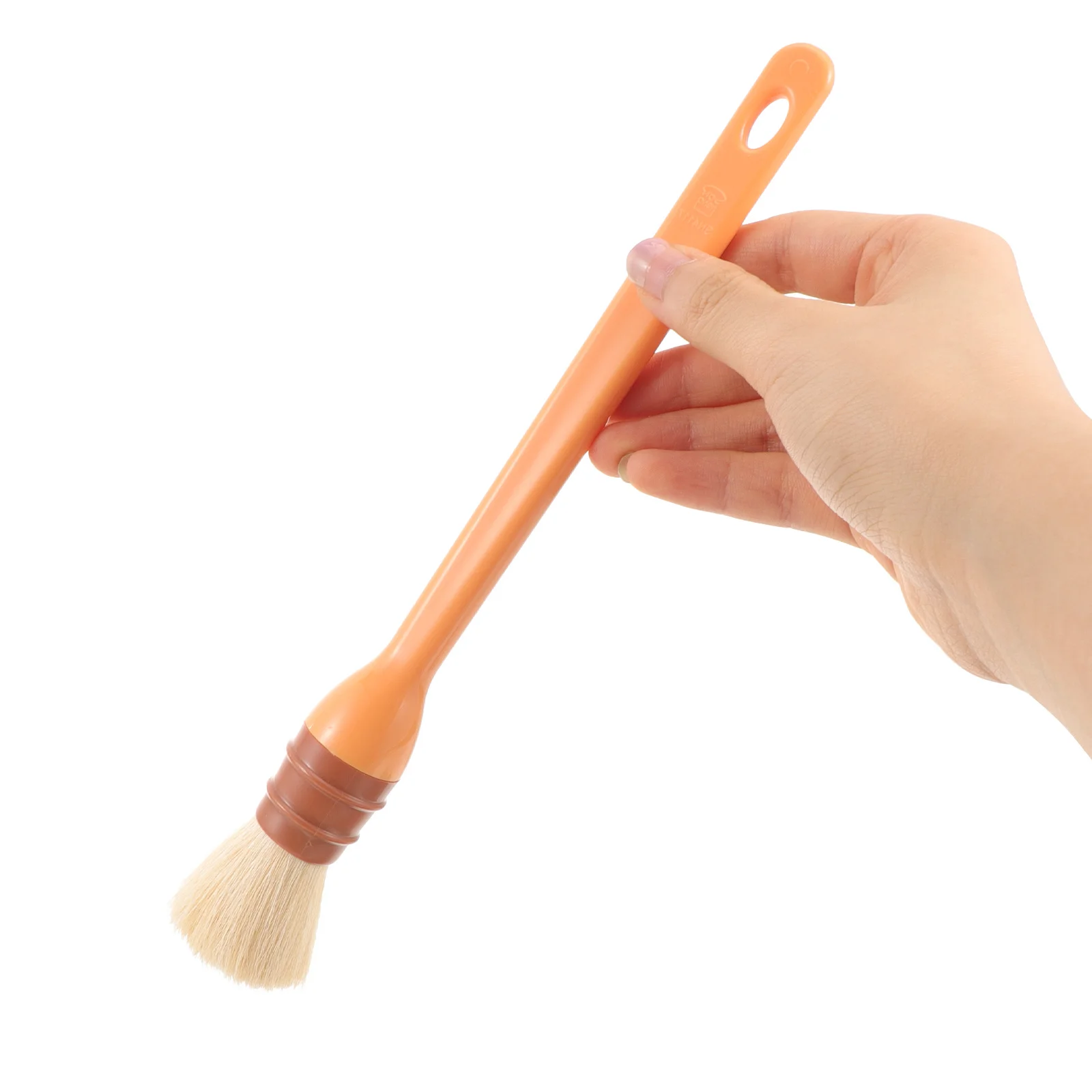 

Fleece Basting Brush for Cooking Oil Pastry Bbq Sauce Grilling Baking Kitchen Utensil Easy to Use Comfort Handle Portable