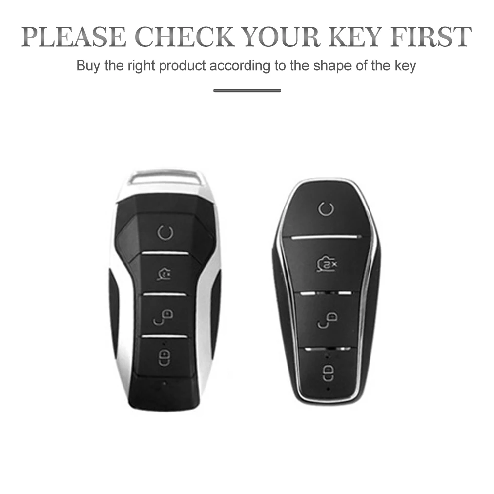 Premium Silicone Car Key Case Cover for BYD Sealion 7 Song Plus Seal U DM-i Song Pro Dolphin Atto 3 Qin Han Keychain Accessories