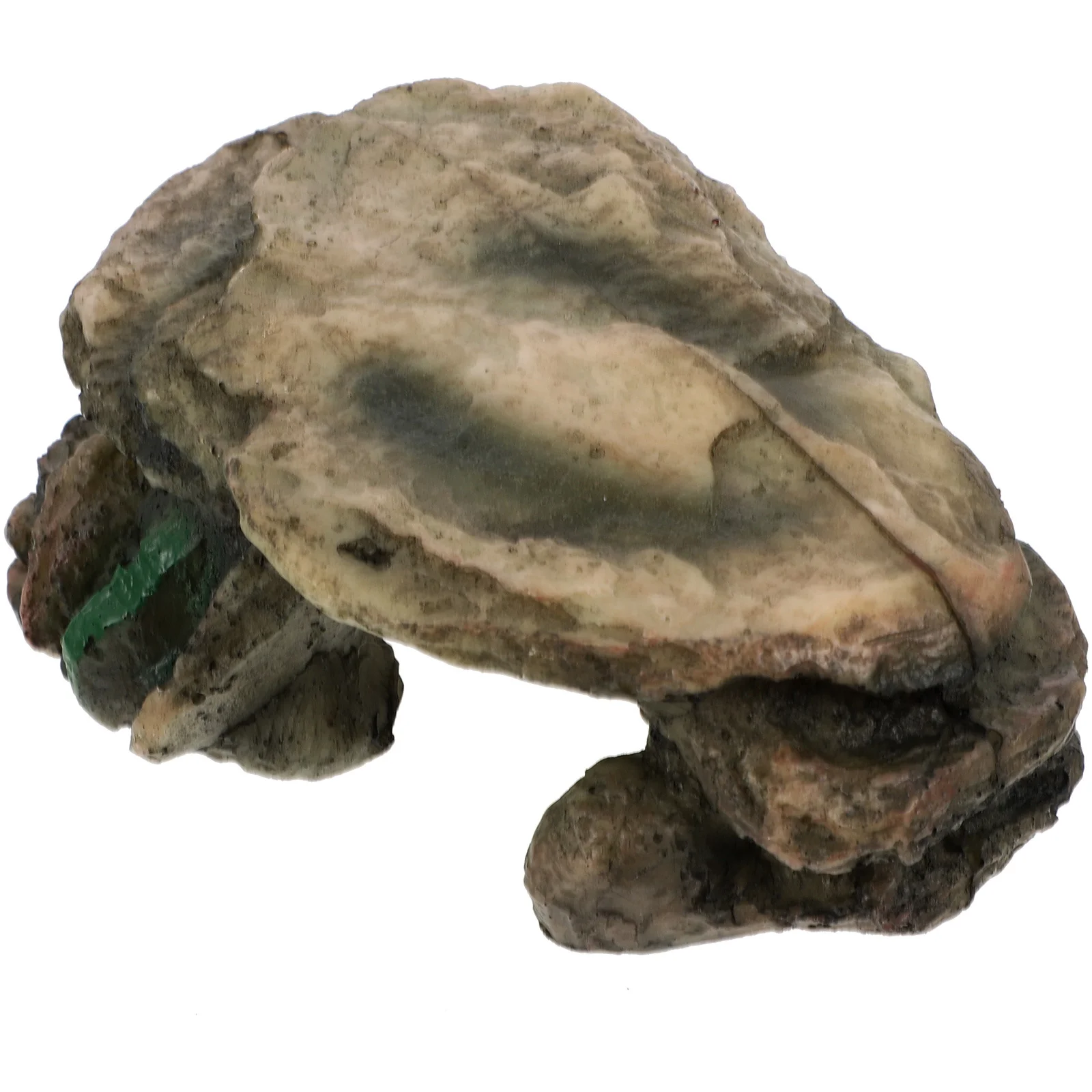 

Aquatic Landscape Setting Resin Turtle Cave for Reptile Shelter Fish Tank Ornament Artificial Gecko Crab