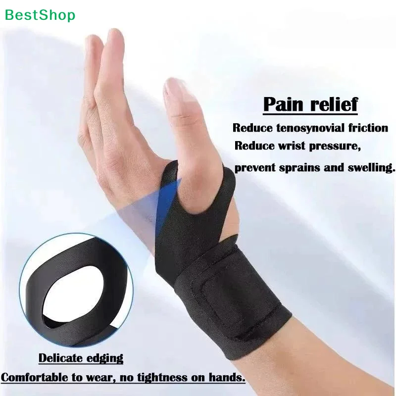 〔Q〕Professional Sports Wrist Guard Band Brace Support Carpal Effective Prevention Of Wrist Inju Sports Wristband Lightweight