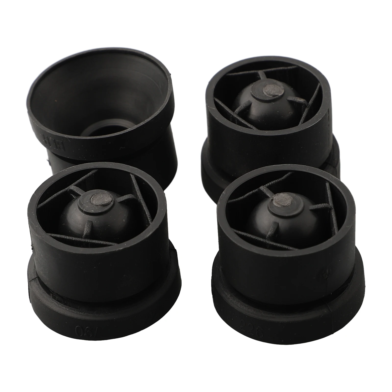 4PCS Engine Cover Stop Grommet Rubber Cushion for A4/S4 2001-2012 A5/S5 for sportback Coupe 2008-2011 for a7 2011-2016