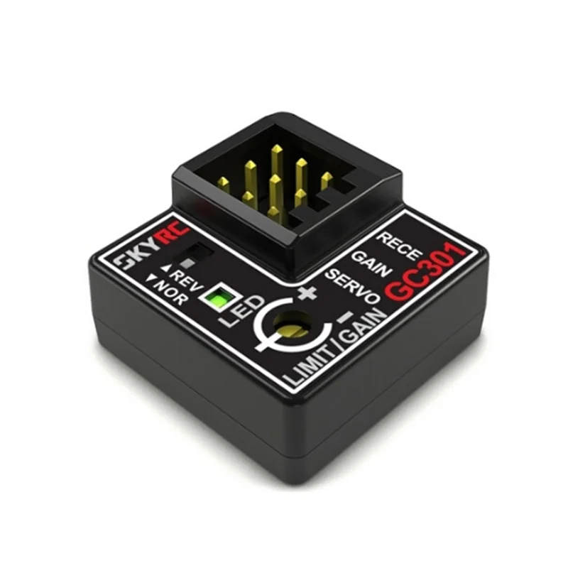 B05C-SKYRC SK-600068 Gyro Sensor GC301 4-8.4V Mini Gyro Sensor Gyroscope For RC Car Steering Output Corrective Integrat SK-60006