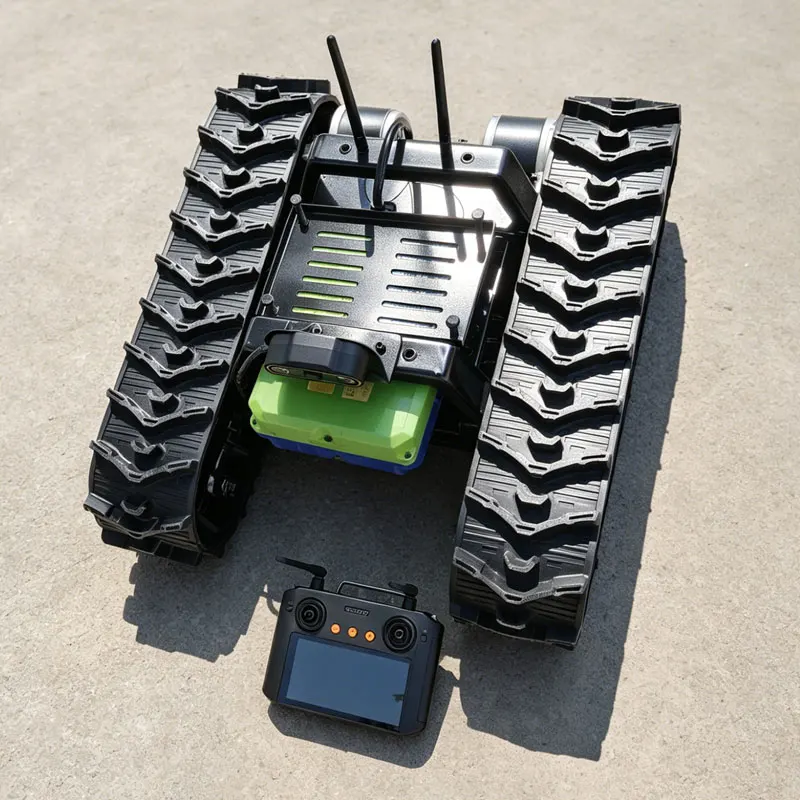 Heavy-duty custom off-road track chassis, brushless motor robot platform