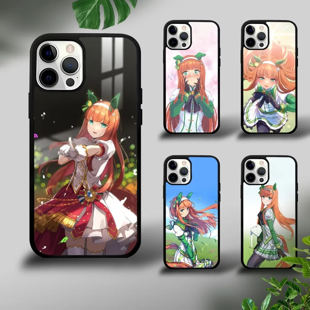 

S-Silence Suzuka Phone Case For iPhone 16 15 14 13 12 11 Pro Xs Max Mini Plus Celulares Hard Funda