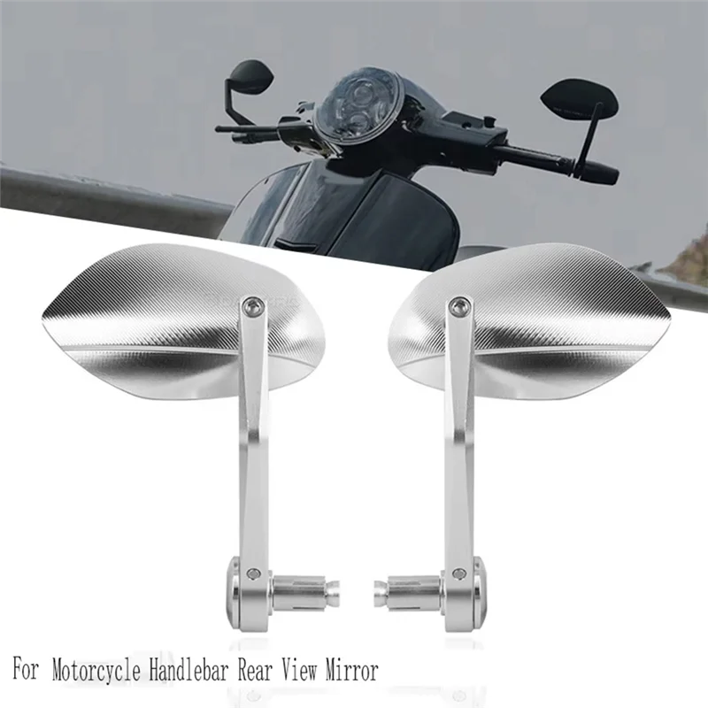 

R1-For Vespa Sprint 150 S150 GTS300 GTV RA Motorcycle Handlebar Mirrors Rear View Mirror