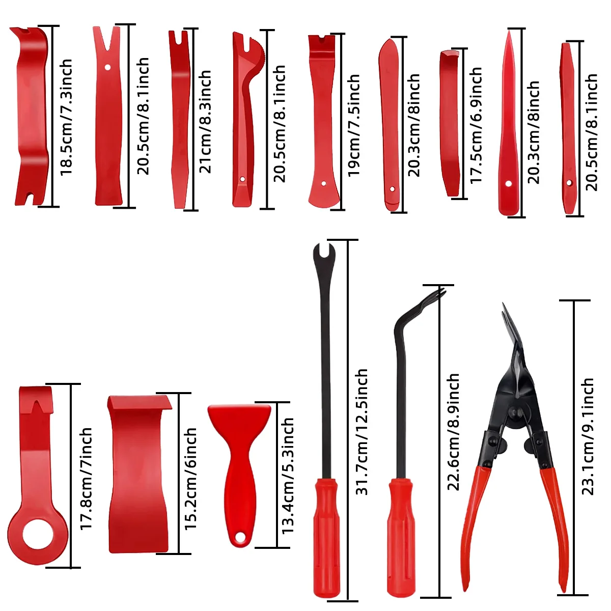 Auto Interior Disassembly Kit Car Plastic Trim Removal Tool Car Clips Puller Diy Panel Tools For Auto Trim Puller Set