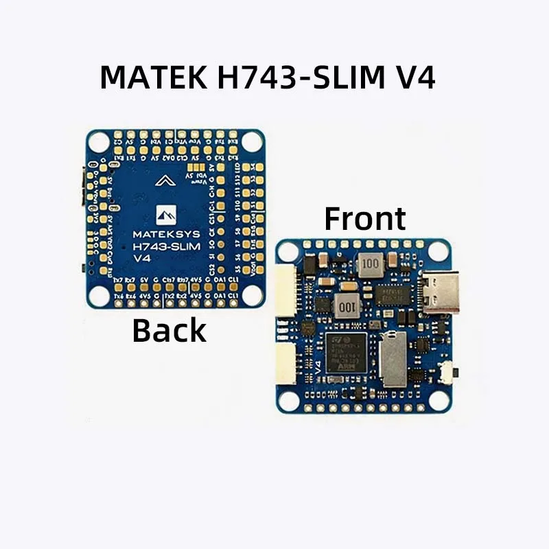 Matek H743-SLIM V4 Drone Flight Controller — Blackbox, OSD, Barometer — ArduPilot/BF/INAV