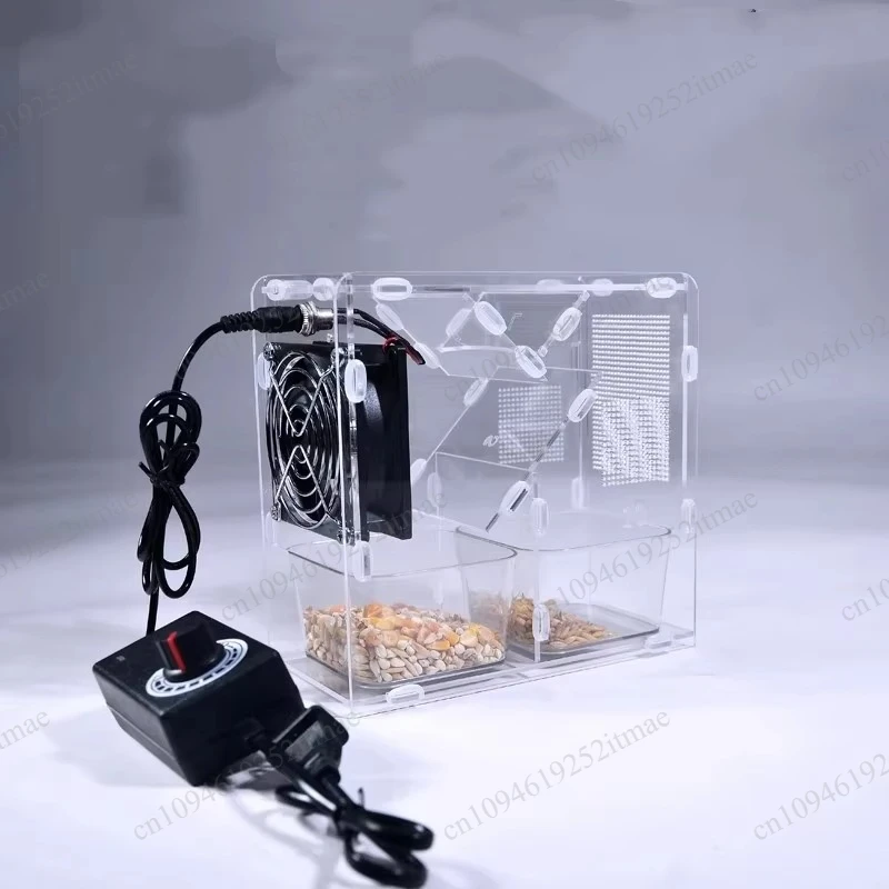 Mini Bird Food Shell Blower, Household Washable Grain Peeling Machine, Adjustable Speed Bird Supply Tool