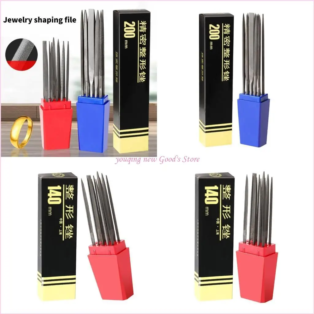 

57QA Carving Craft Woodworking Small Files Set for Detailed Jewelry Work and Shaping