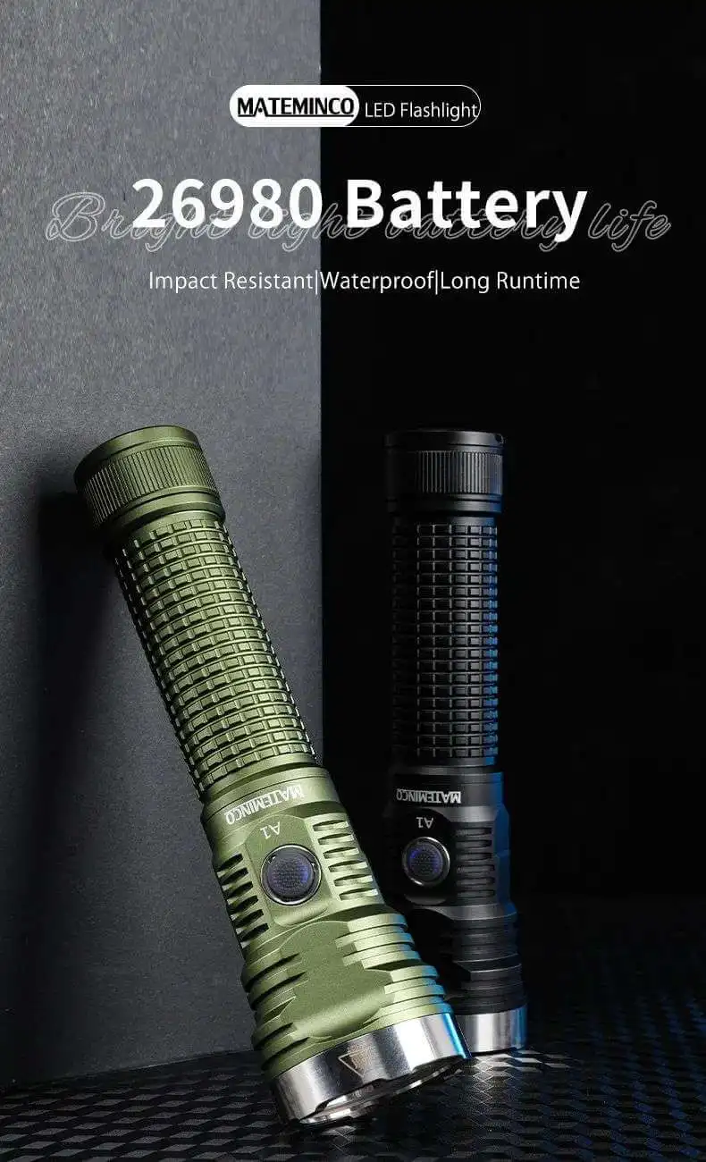 Mateminco A1 Long Throw Distance Flashlight