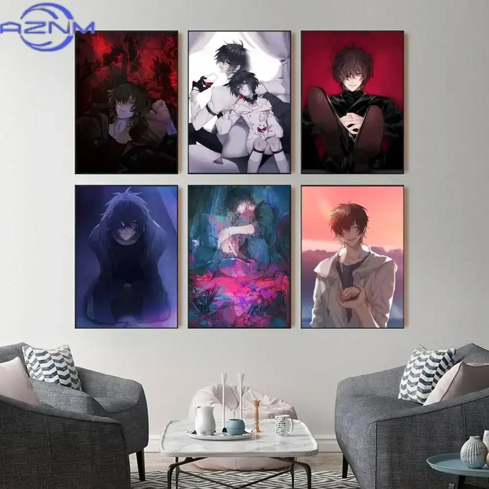 T-Towa Slow Damage Fancy wall suitable for living room bar decoration retro decorative painting small poster