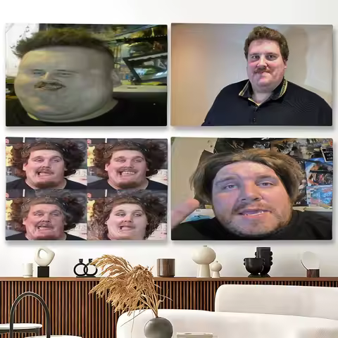 Funny man Drachenlord flag Suitable For Party Club Outdoor Interior Wall Decoration Banner Fans Gift